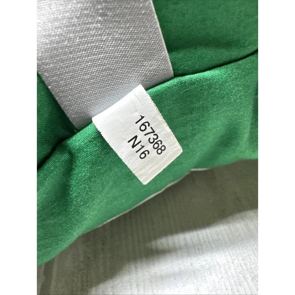 Lands End Home Green pillow Alligator Kids Room White Gator